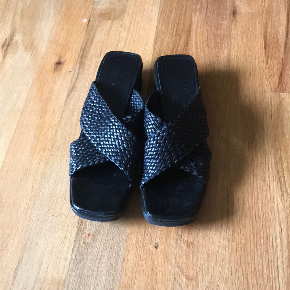 Salvatore Ferragamo black sandals